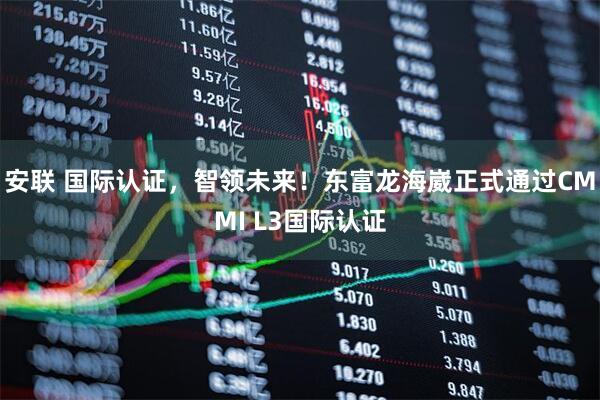 安联 国际认证，智领未来！东富龙海崴正式通过CMMI L3国际认证